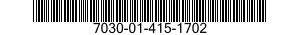 7030-01-415-1702 DISK PROGRAM,AUTOMATIC DATA PROCESSING 7030014151702 014151702