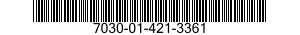 7030-01-421-3361 DISK PROGRAM,AUTOMATIC DATA PROCESSING 7030014213361 014213361