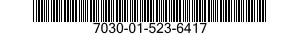 7030-01-523-6417 DISK PROGRAM,AUTOMATIC DATA PROCESSING 7030015236417 015236417