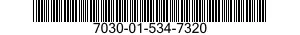 7030-01-534-7320 DISK PROGRAM,AUTOMATIC DATA PROCESSING 7030015347320 015347320