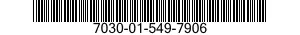 7030-01-549-7906 TAPE PROGRAM,AUTOMATIC DATA PROCESSING 7030015497906 015497906