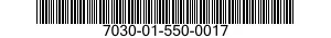 7030-01-550-0017 SOFTWARE KIT 7030015500017 015500017