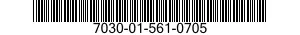 7030-01-561-0705 DISK PROGRAM,AUTOMATIC DATA PROCESSING 7030015610705 015610705