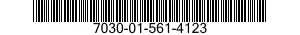 7030-01-561-4123 OPERATIONAL SOFTWAR 7030015614123 015614123