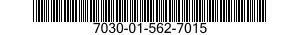 7030-01-562-7015 DISK PROGRAM,AUTOMATIC DATA PROCESSING 7030015627015 015627015