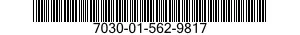7030-01-562-9817 DISK PROGRAM,AUTOMATIC DATA PROCESSING 7030015629817 015629817