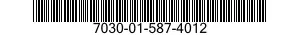 7030-01-587-4012 DISK PROGRAM,AUTOMATIC DATA PROCESSING 7030015874012 015874012