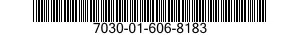 7030-01-606-8183 DISK PROGRAM,AUTOMATIC DATA PROCESSING 7030016068183 016068183