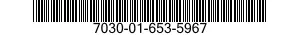 7030-01-653-5967 LICENSE 7030016535967 016535967