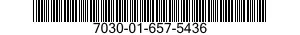 7030-01-657-5436 NAF TM COLL DEV SYS 7030016575436 016575436