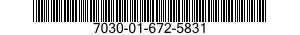 7030-01-672-5831 SOFTWARE 7030016725831 016725831