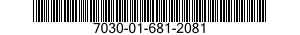 7030-01-681-2081 SOFTWARE KIT 7030016812081 016812081