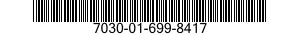 7030-01-699-8417 SOFTWARE 7030016998417 016998417