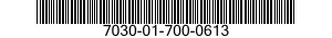 7030-01-700-0613 SOFTWARE 7030017000613 017000613