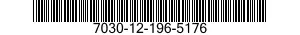 7030-12-196-5176 TAPE PROGRAM,AUTOMATIC DATA PROCESSING 7030121965176 121965176