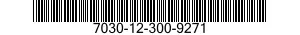 7030-12-300-9271 TAPE PROGRAM,AUTOMATIC DATA PROCESSING 7030123009271 123009271