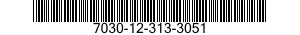 7030-12-313-3051 TAPE,PUNCHED PROGRAM 7030123133051 123133051