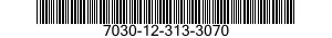7030-12-313-3070 TAPE,PUNCHED PROGRAM 7030123133070 123133070