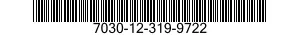 7030-12-319-9722 DISK PROGRAM,AUTOMATIC DATA PROCESSING 7030123199722 123199722