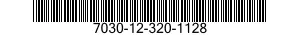 7030-12-320-1128 MAGNETIC BUBBLE MEMORY,PROGRAMMED 7030123201128 123201128