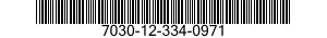 7030-12-334-0971 DISK PROGRAM,AUTOMATIC DATA PROCESSING 7030123340971 123340971