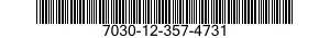7030-12-357-4731 TAPE PROGRAM,AUTOMATIC DATA PROCESSING 7030123574731 123574731