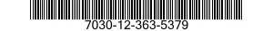 7030-12-363-5379 DISK PROGRAM,AUTOMATIC DATA PROCESSING 7030123635379 123635379