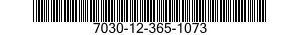 7030-12-365-1073 DISK PROGRAM,AUTOMATIC DATA PROCESSING 7030123651073 123651073