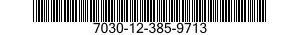 7030-12-385-9713 SOFTWARE KIT 7030123859713 123859713