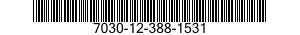 7030-12-388-1531 DISK PROGRAM,AUTOMATIC DATA PROCESSING 7030123881531 123881531