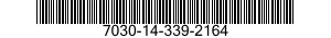7030-14-339-2164 TAPE,PUNCHED PROGRAM 7030143392164 143392164