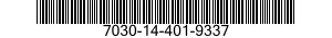 7030-14-401-9337 TAPE PROGRAM,AUTOMATIC DATA PROCESSING 7030144019337 144019337