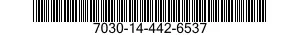 7030-14-442-6537 DISQUE PROGRAMME,TR 7030144426537 144426537