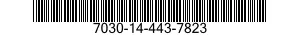 7030-14-443-7823 DISQUE PROGRAMME,TR 7030144437823 144437823