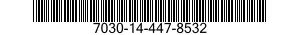 7030-14-447-8532 DISQUE PROGRAMME,TR 7030144478532 144478532