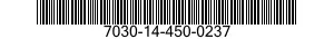 7030-14-450-0237 DISQUE PROGRAMME,TR 7030144500237 144500237