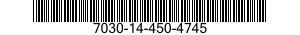 7030-14-450-4745  7030144504745 144504745
