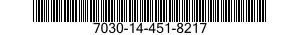 7030-14-451-8217 DISQUE PROGRAMME,TR 7030144518217 144518217