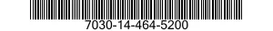 7030-14-464-5200 DISQUE PROGRAMME,TR 7030144645200 144645200