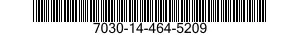 7030-14-464-5209 DISQUE PROGRAMME,TR 7030144645209 144645209
