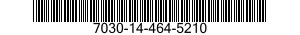 7030-14-464-5210 DISQUE PROGRAMME,TR 7030144645210 144645210