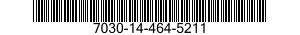 7030-14-464-5211 DISQUE PROGRAMME,TR 7030144645211 144645211