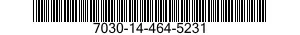 7030-14-464-5231 DISQUE PROGRAMME,TR 7030144645231 144645231
