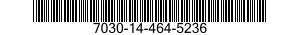 7030-14-464-5236 DISQUE PROGRAMME,TR 7030144645236 144645236