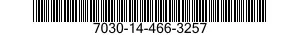 7030-14-466-3257 DISQUE PROGRAMME,TR 7030144663257 144663257