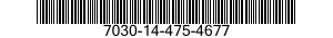 7030-14-475-4677 DISQUE PROGRAMME,TR 7030144754677 144754677