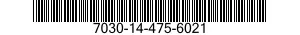 7030-14-475-6021 DISQUE PROGRAMME,TR 7030144756021 144756021