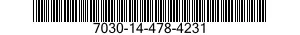 7030-14-478-4231 TAPE PROGRAM,AUTOMATIC DATA PROCESSING 7030144784231 144784231