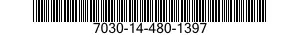7030-14-480-1397 CARTRIDGE,PROGRAM,AUTOMATIC DATA PROCESSING 7030144801397 144801397