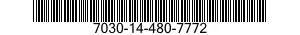 7030-14-480-7772 DISQUE PROGRAMME,TR 7030144807772 144807772